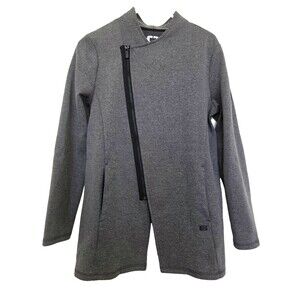 OGIO Women's Gray Zip Up Jacket Large Idaho State Logo Athletic Jacket